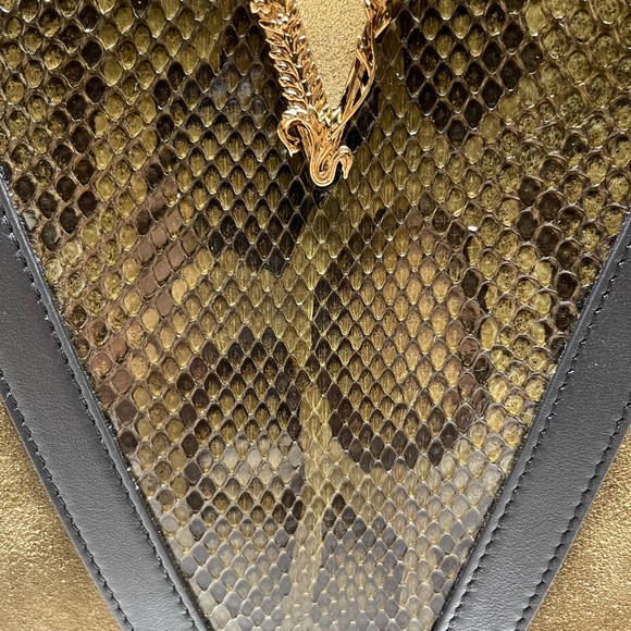 Versace Virtus Python Handbag - Authentic - Picture 9 of 11